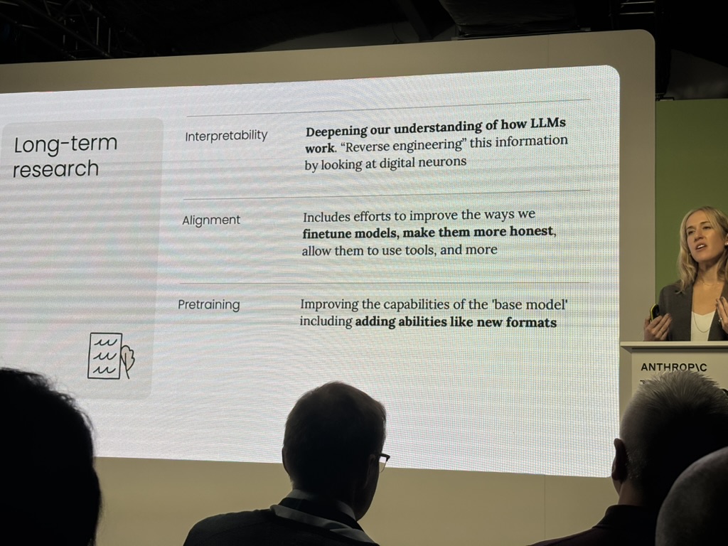 Long-term research: Interpretability, Alignment, and Pretraining