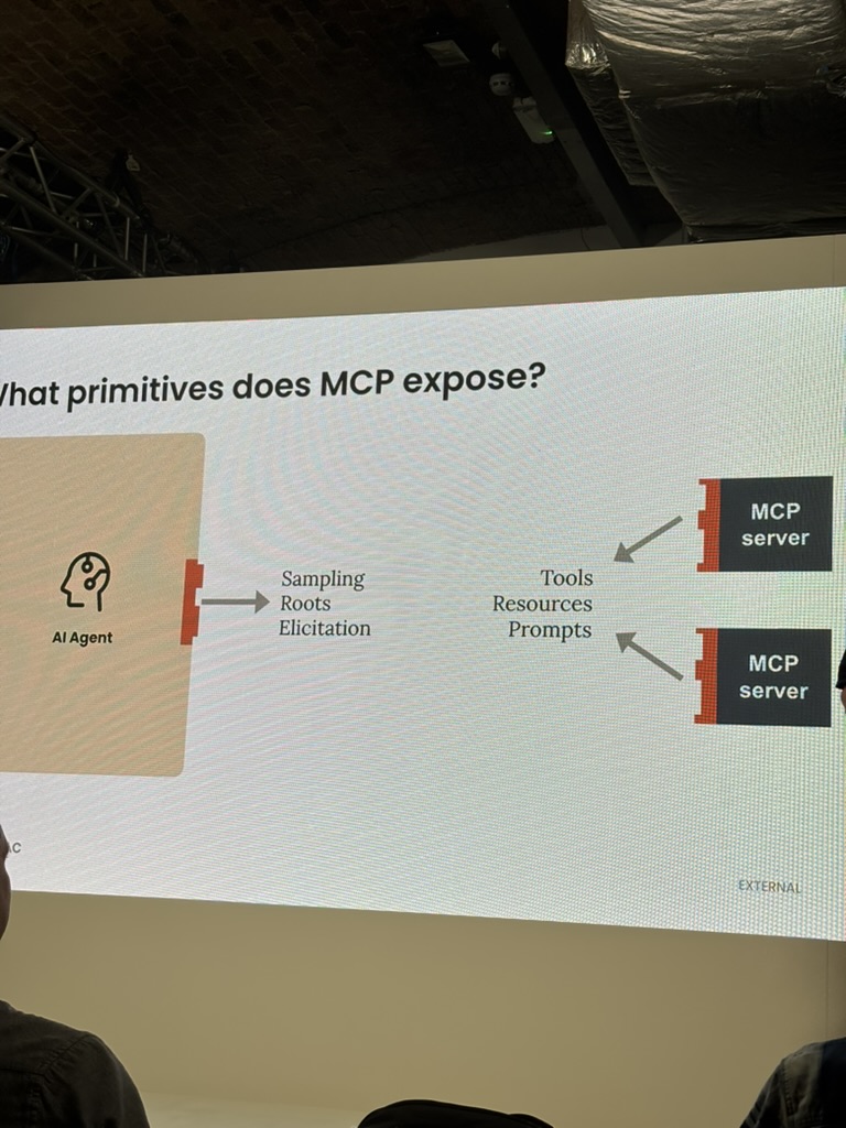 What primitives does MCP expose? AI Agent connecting to MCP servers