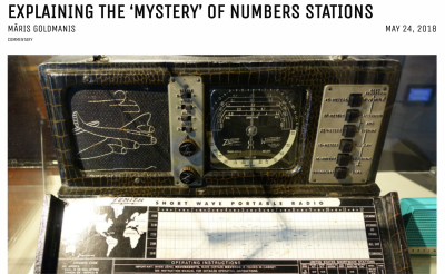 An image of a numbers station, used as a metaphor for hidden signals in data.